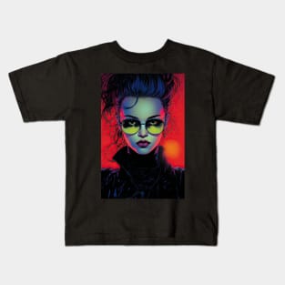 Goth woman 4 Kids T-Shirt